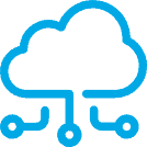 multi cloud management icon