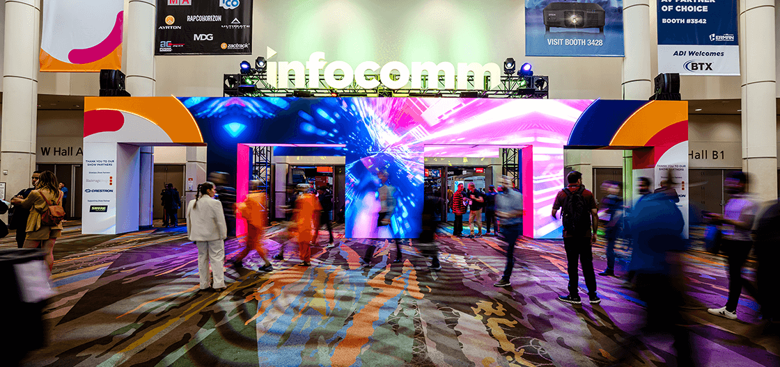 InfoComm entrance