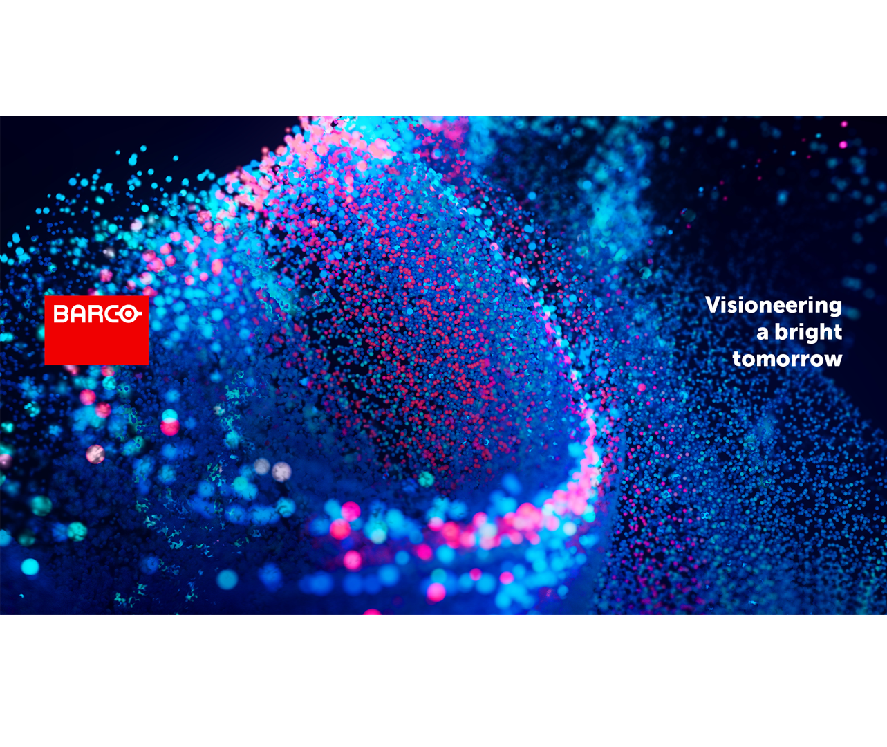 Visioneering a bright tomorrow with Barco